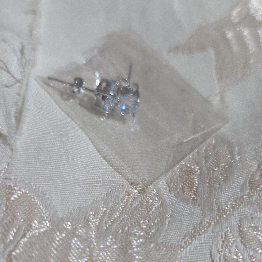 Elegant Silver Stud Earrings